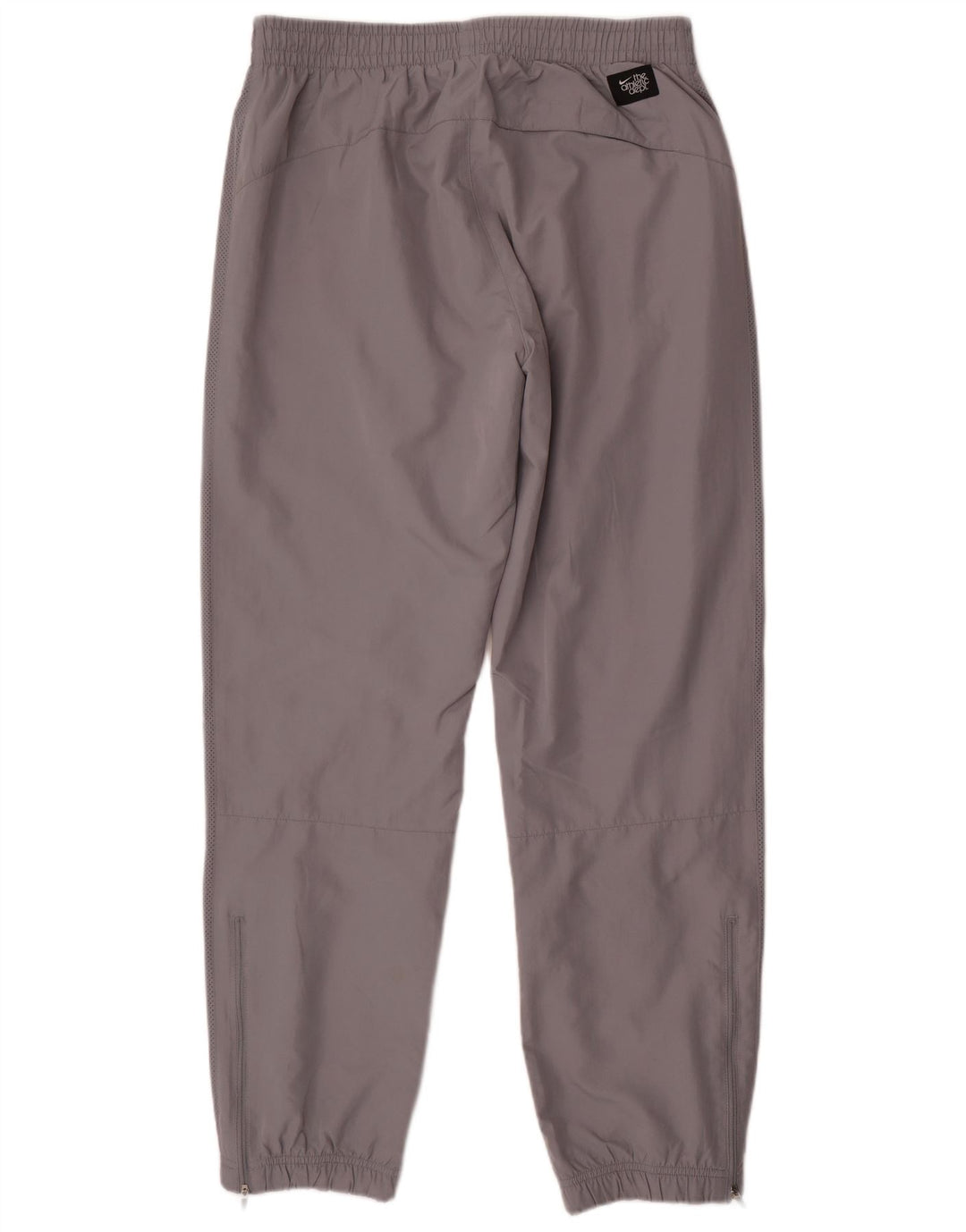 Calça de treino masculina Nike joggers grande poliéster cinza