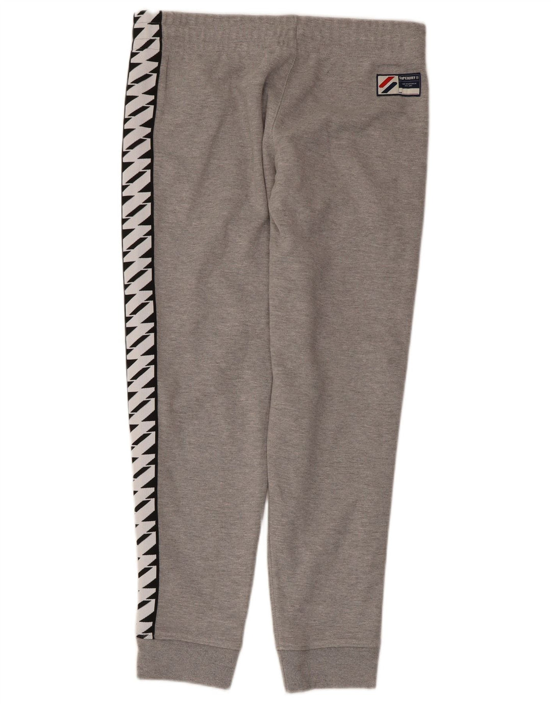 Superdry Mens Graphic Tracksuit Calças Joggers Medium Grey Colourblock