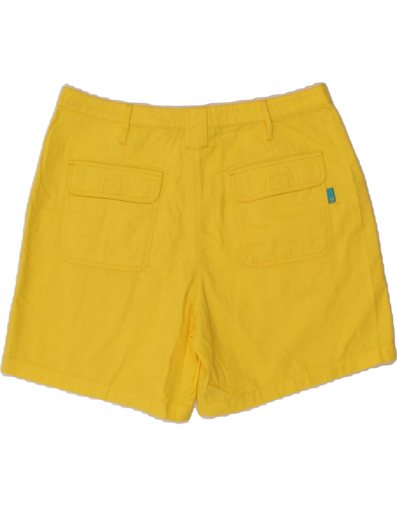 VERO MODA Womens Cargo Shorts XL W36 Yellow Cotton Vintage Vero Moda and Second-Hand Vero Moda from Messina Hembry 