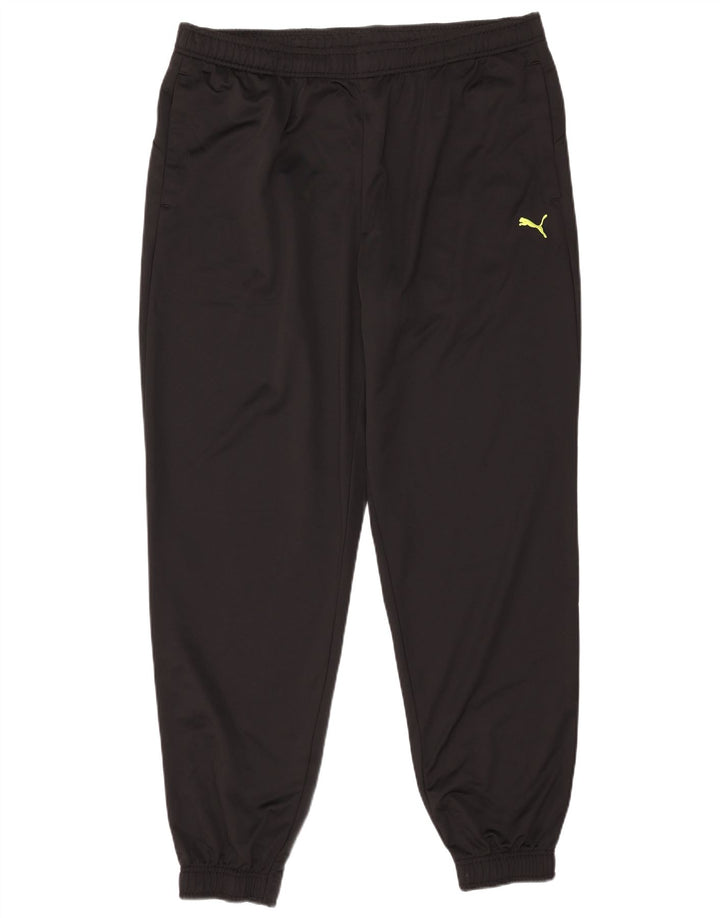 Calça de treino masculina Puma Joggers 2XL poliéster preto