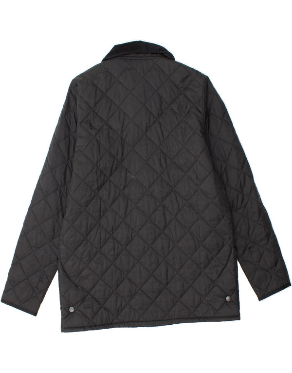 Jaqueta acolchoada feminina BARBOUR UK 20 2XL poliamida preta