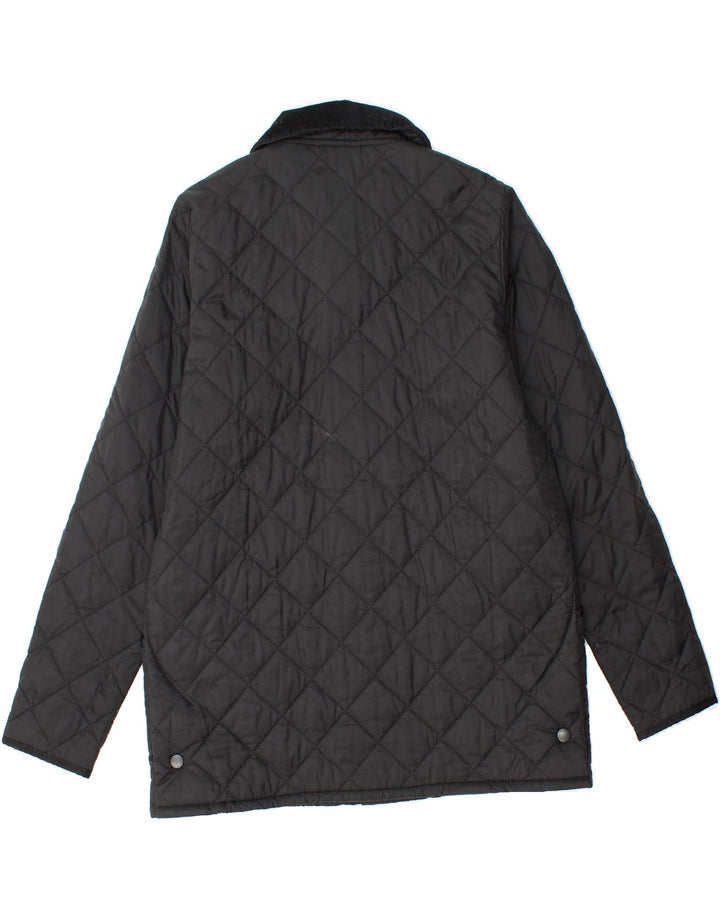 Jaqueta acolchoada feminina BARBOUR UK 20 2XL poliamida preta