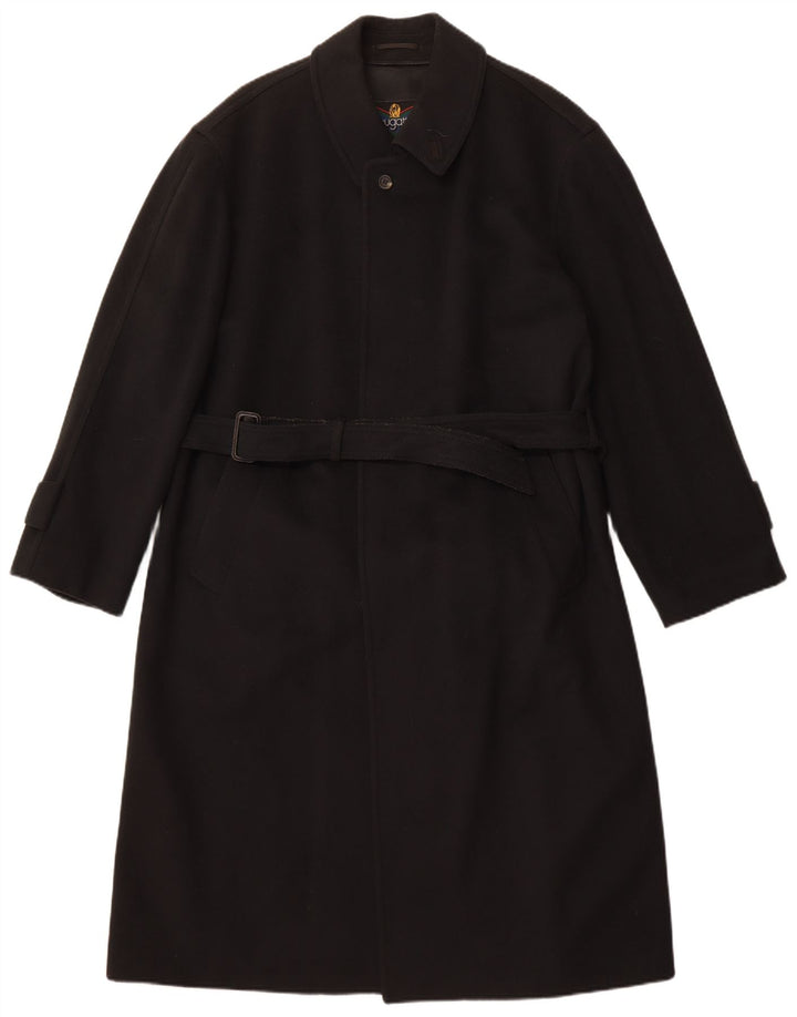 Sobretudo masculino Bugatti UK 38 lã preta média