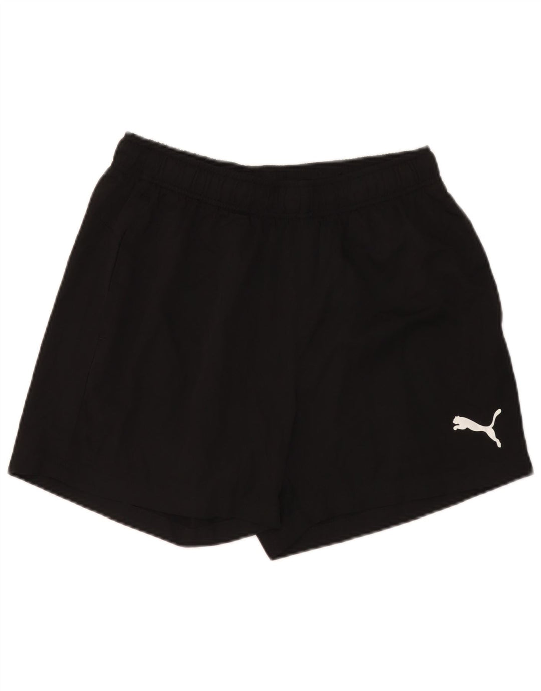 Shorts esportivos masculinos Puma grande poliéster preto