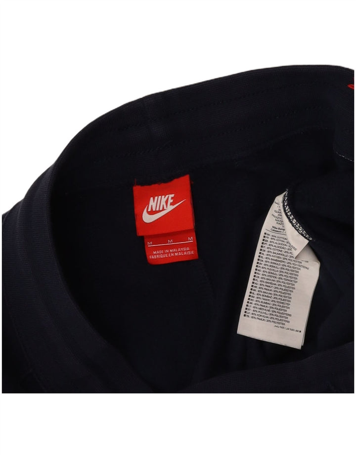 Calça de treino masculina NIKE Air Graphic Joggers médio azul marinho algodão