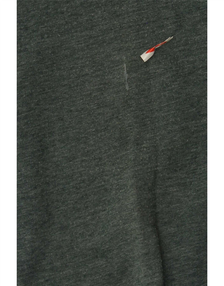 Calça feminina Ellesse com estampa gráfica em bloco verde médio