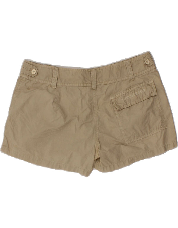 Shorts chino feminino NORTH SAILS IT 46 grande W34 algodão bege