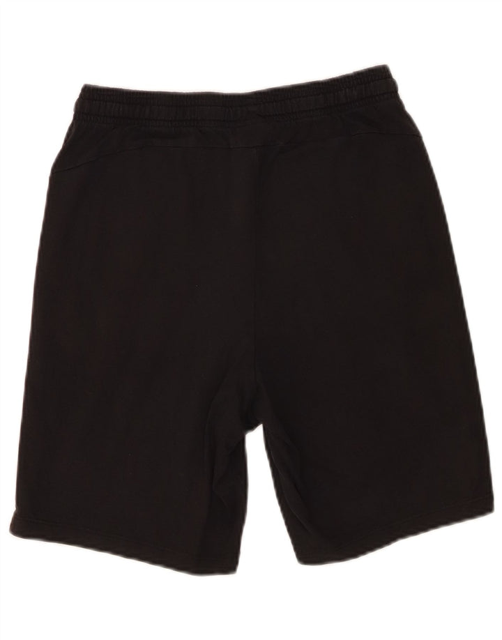 Shorts esportivos gráficos Puma Boys 11-12 anos pretos