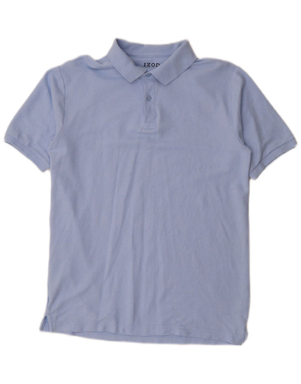 Polo Izod Boys Husky 15-16 Anos XL Azul Algodão