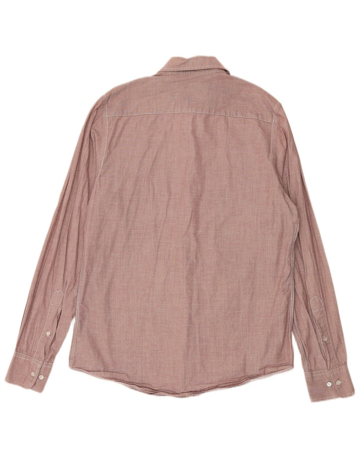 Camisa masculina MURPHY & NYE Sailmakers Slim Fit grande rosa