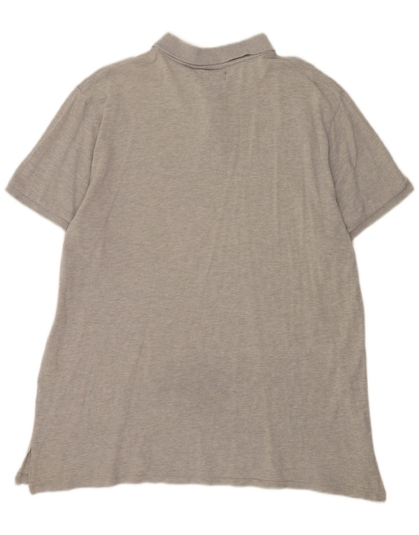 Camisa polo masculina Polo Ralph Lauren 2XL algodão cinza