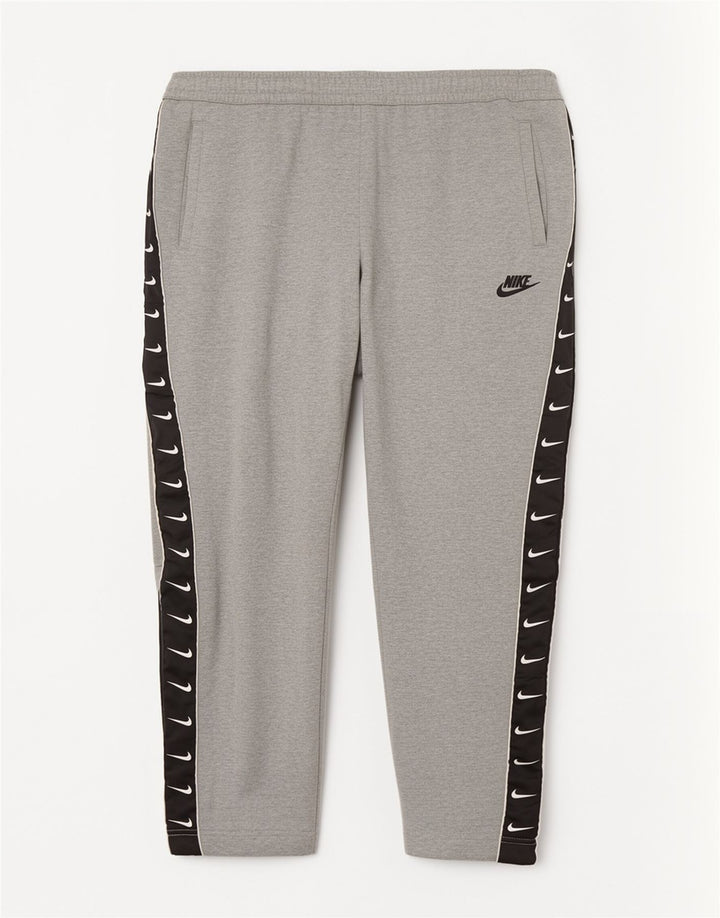 Calça de treino masculina Nike joggers cinza médio algodão