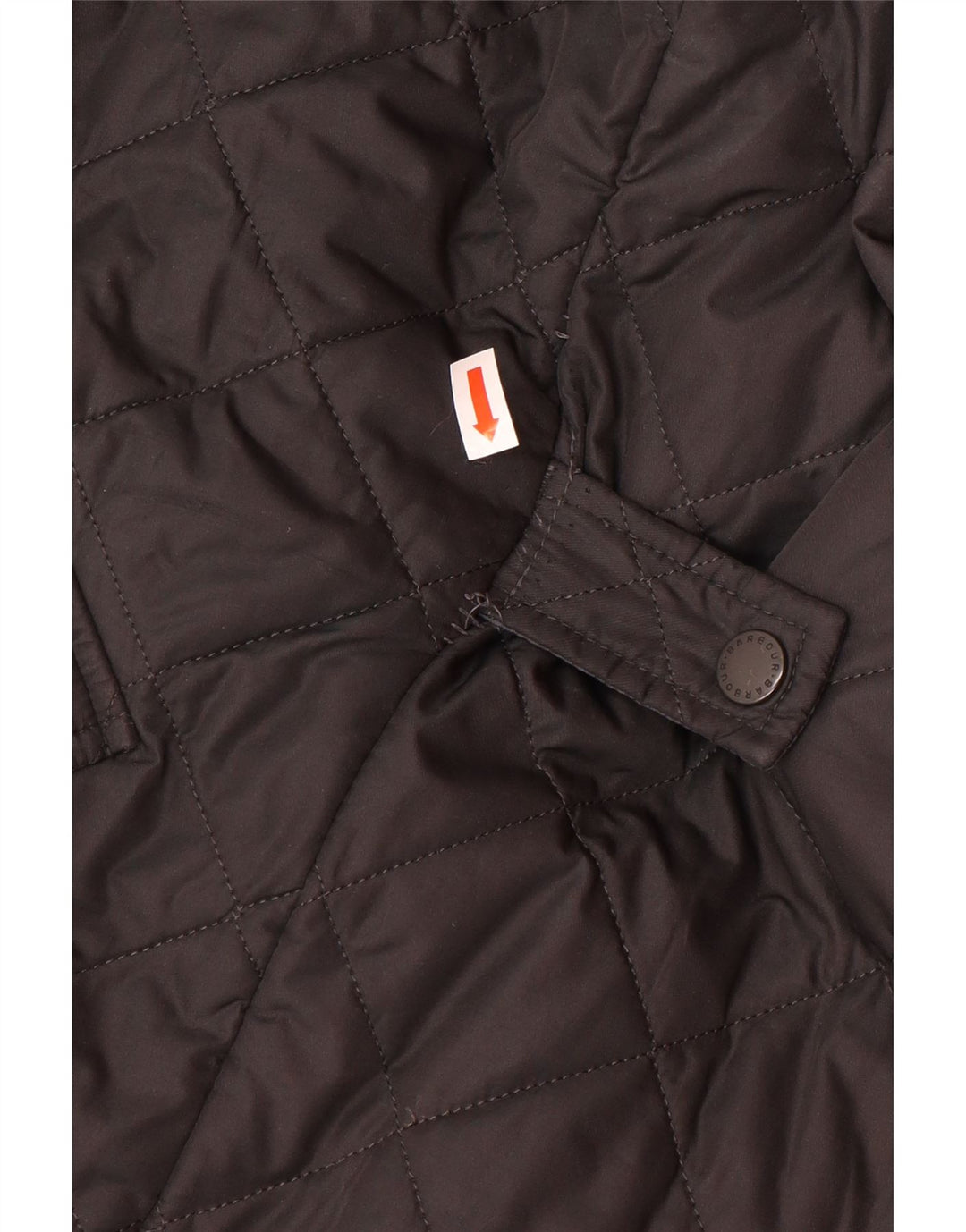 Jaqueta acolchoada masculina BARBOUR UK 36 poliéster preto pequeno