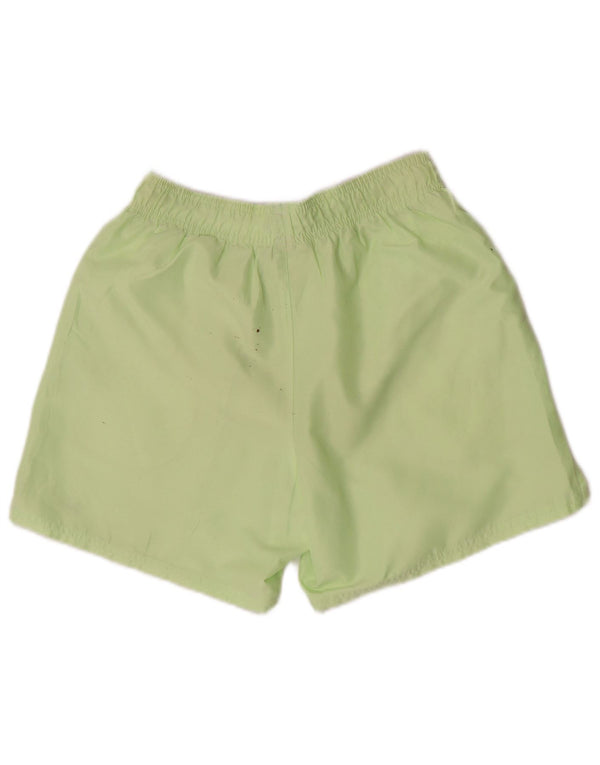 Shorts esportivos masculinos Nike pequenos esportes verdes de poliéster