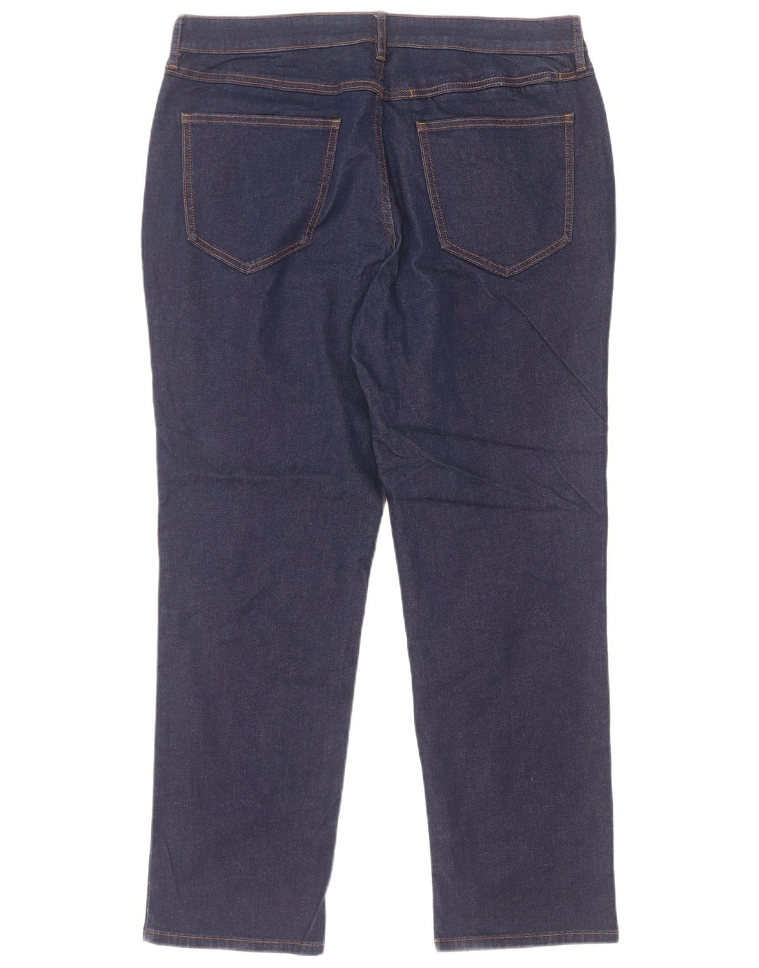 Calça jeans reta masculina Rohan W36 L29 algodão azul marinho