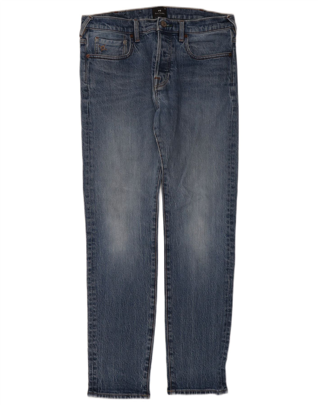 Calça Jeans Slim Masculina Paul Smith W32 L30 Azul Algodão