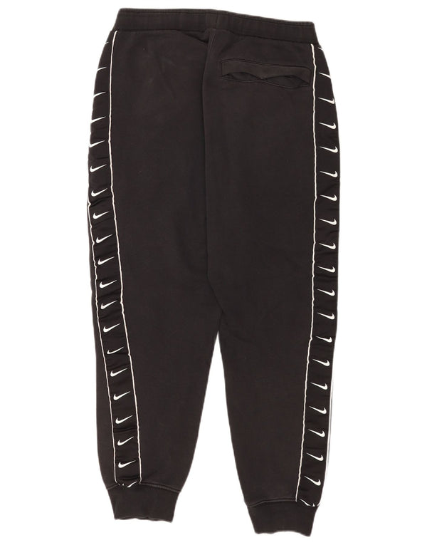 Nike Mens Treino Calças Joggers Pequeno Preto Colorblock Algodão Esportes