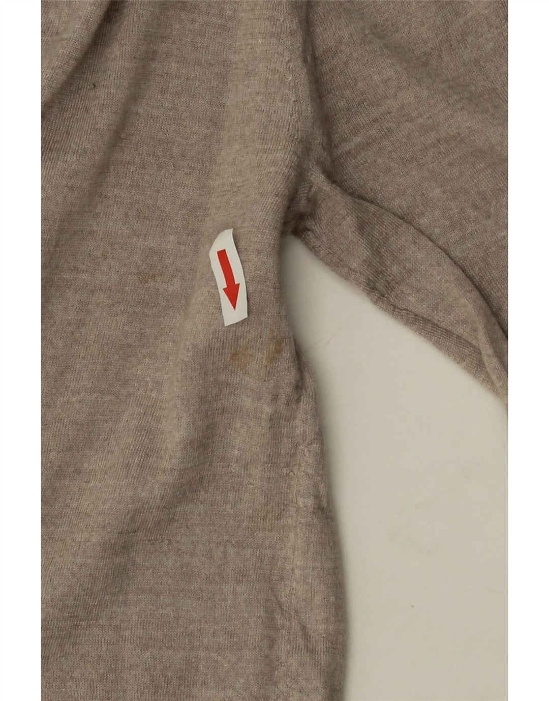Suéter masculino REISS com zíper e gola grande de lã cinza