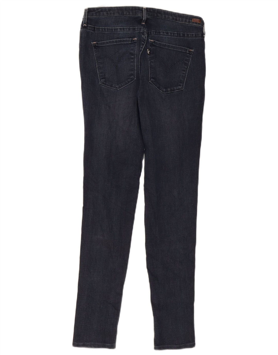 Jeans skinny feminino LEVI'S W25 L26 algodão azul marinho