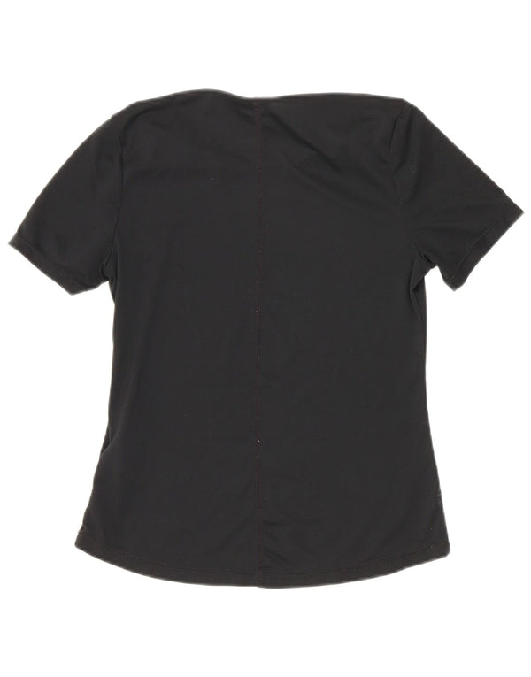 Camiseta Nike Girls Dri Fit Top 10-11 Anos Médio Poliéster Preto