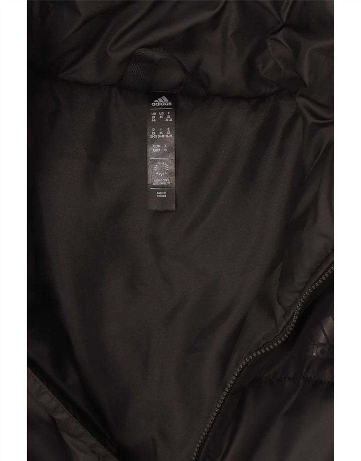 Jaqueta Adidas Feminina Crop Padded UK 4/6 XS Preto