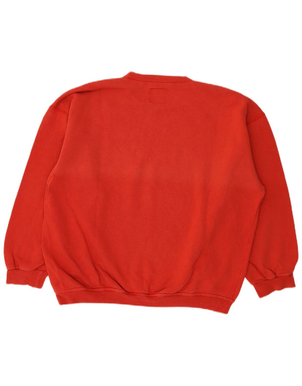 Moletom gráfico masculino United Cotton Jumper XL algodão vermelho