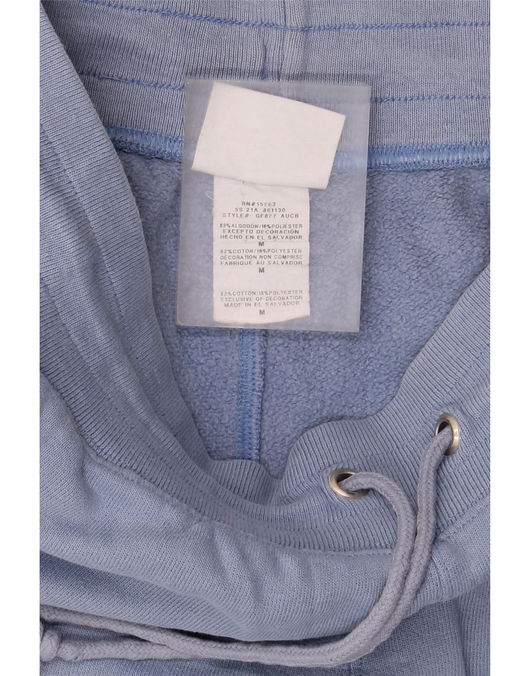Calça esportiva masculina Champion Joggers médio azul algodão