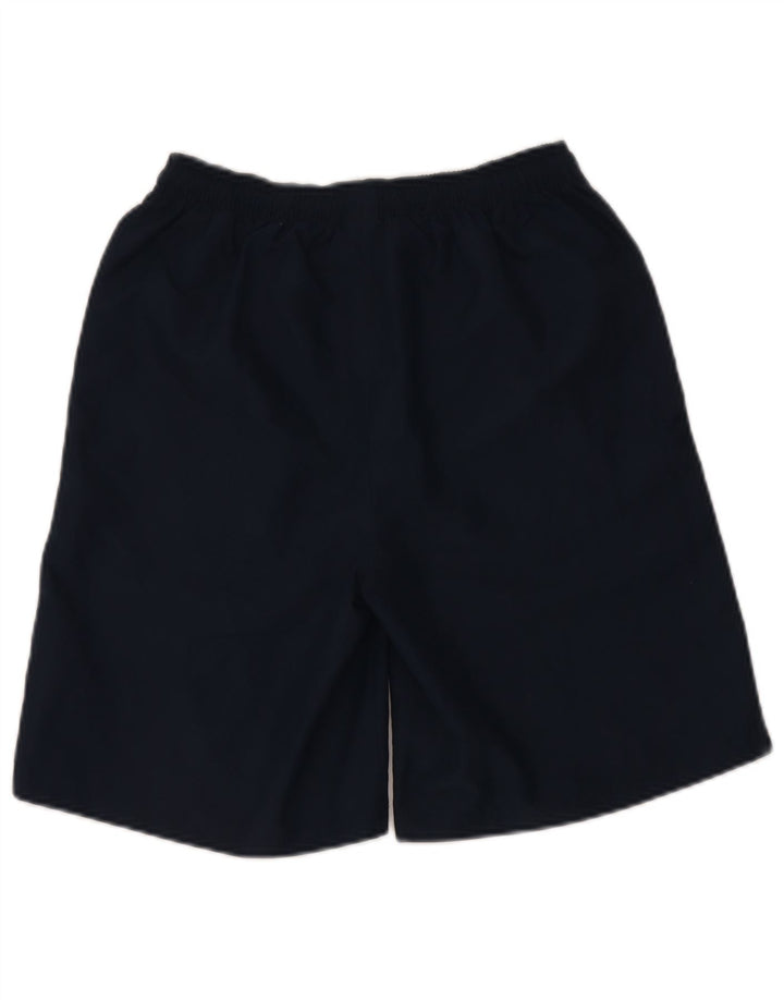 Shorts esportivos Reebok meninos 13-14 anos azul marinho poliéster