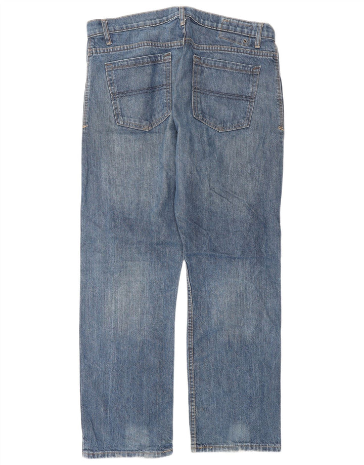 Jeans Marks & Spencer Masculino Blue Harbor Straight W34 L29 Azul