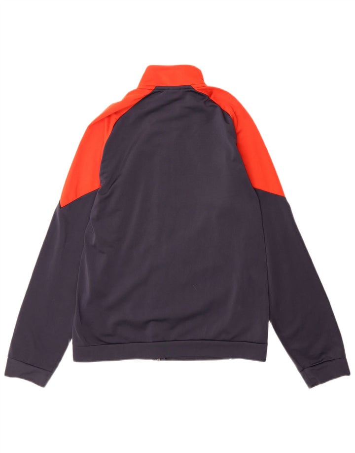 Casaco Puma Boys Graphic Tracksuit Top 15-16 Anos Azul Marinho Poliéster
