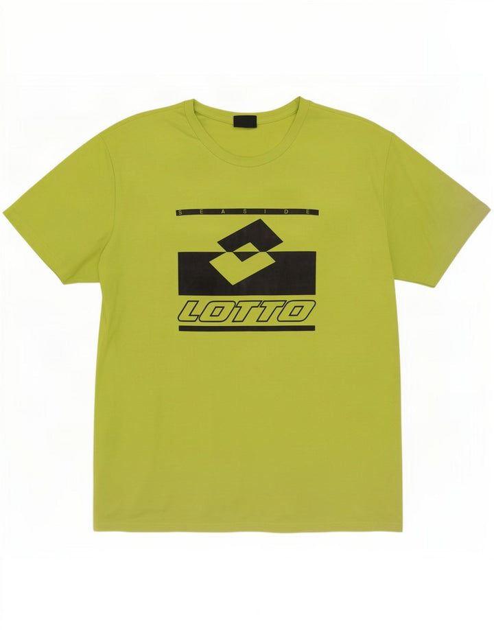 Camiseta gráfica masculina Lotto Top XL verde
