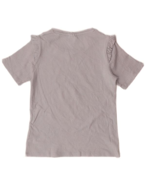 Top Zara Meninas T-Shirt 11-12 Anos Azul