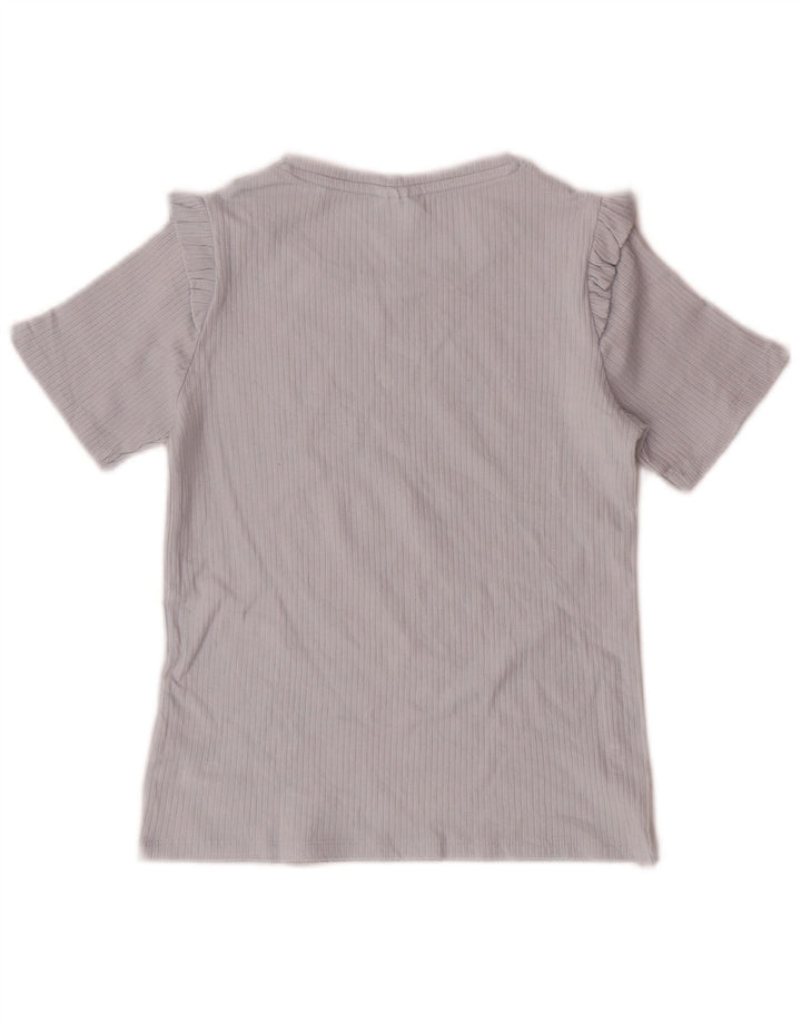 Top Zara Meninas T-Shirt 11-12 Anos Azul