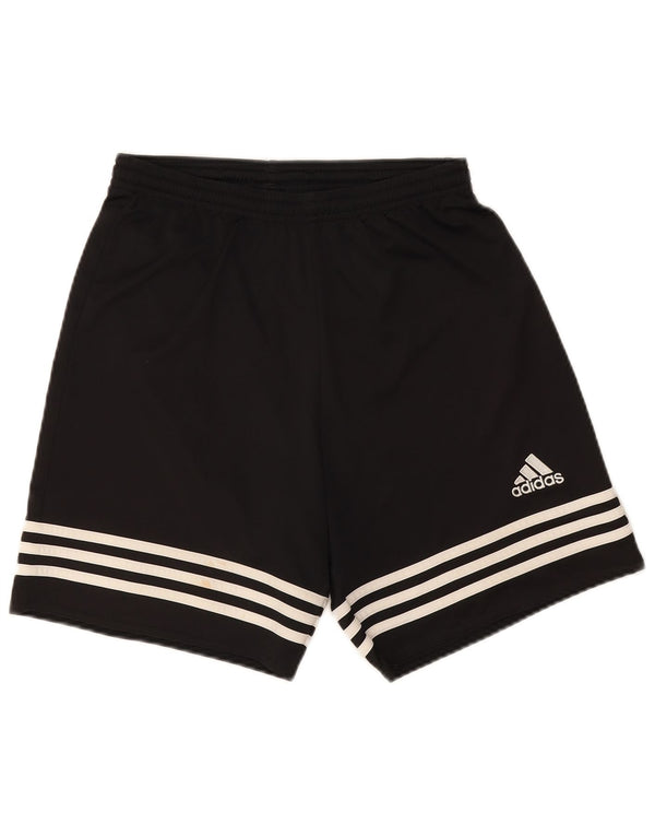 Adidas Mens Climalite Sport Shorts Small  Black Polyester