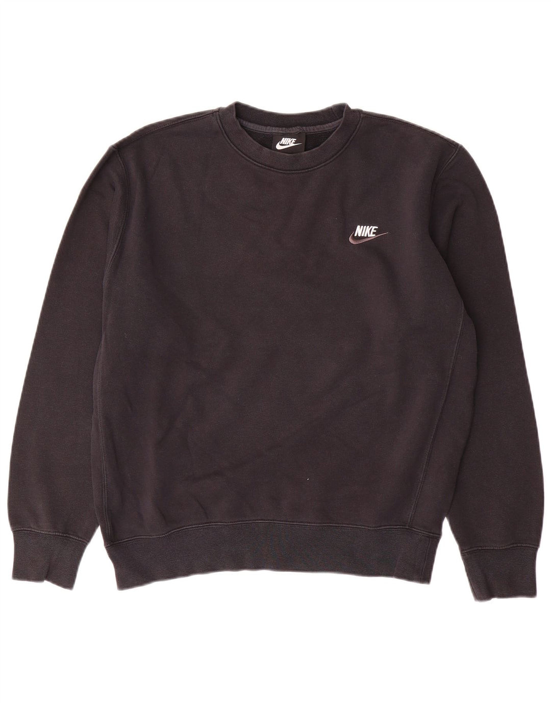 Nike moletom masculino jumper pequeno algodão preto