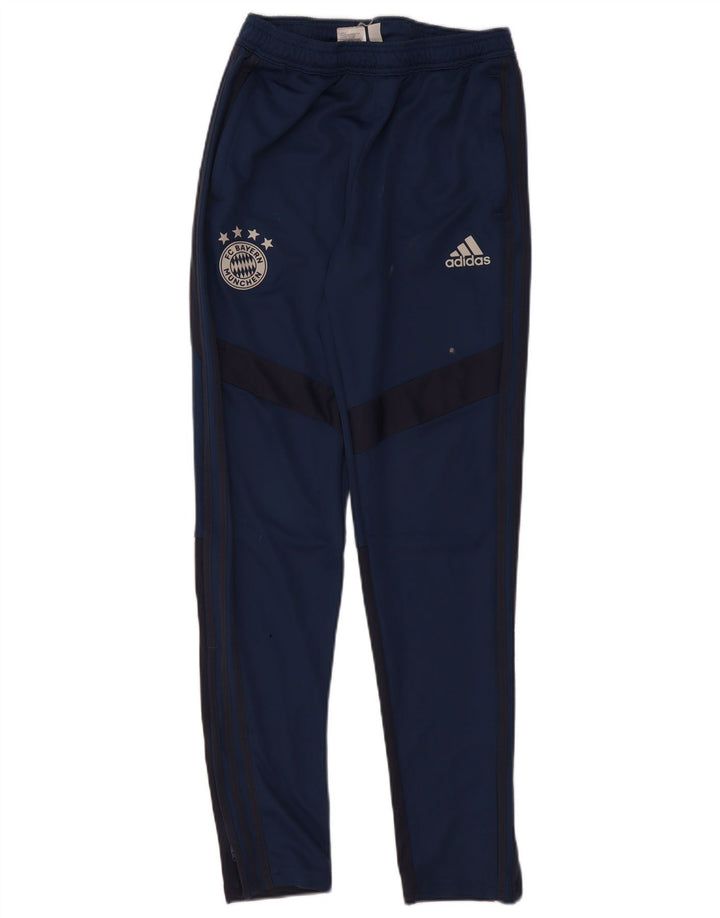 ADIDAS Meninos FC Bayern Munchen Calças de treino Joggers 15-16 anos Azul