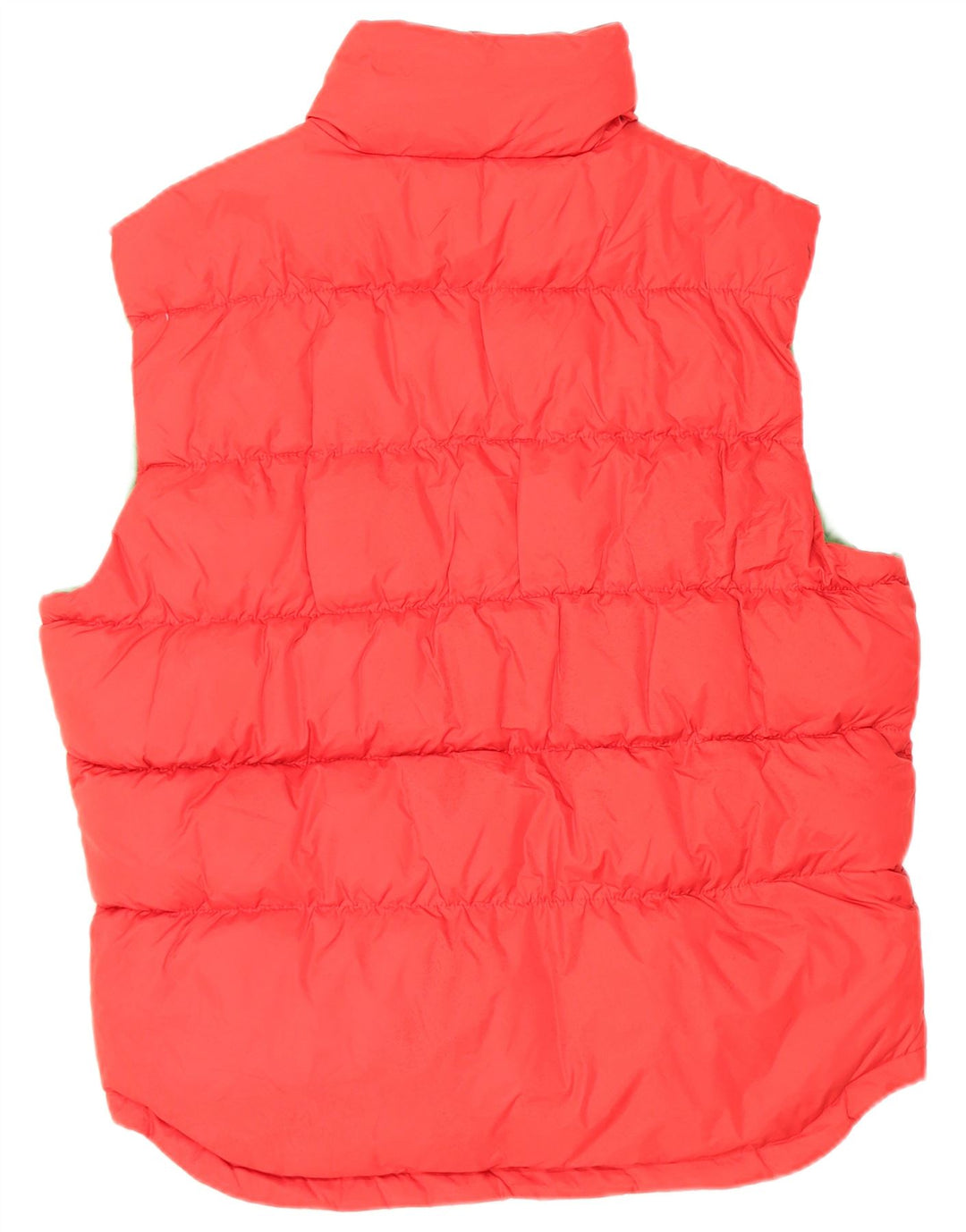Colete acolchoado masculino Zara UK 40 grande nylon vermelho