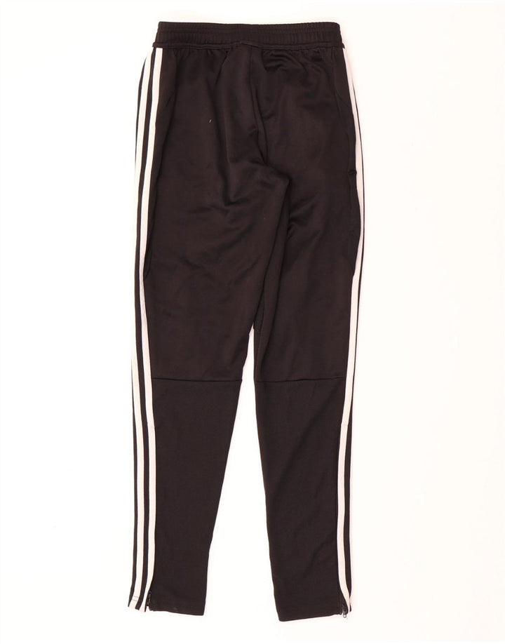 Calças de treino femininas ADIDAS UK 6 XS preto poliéster
