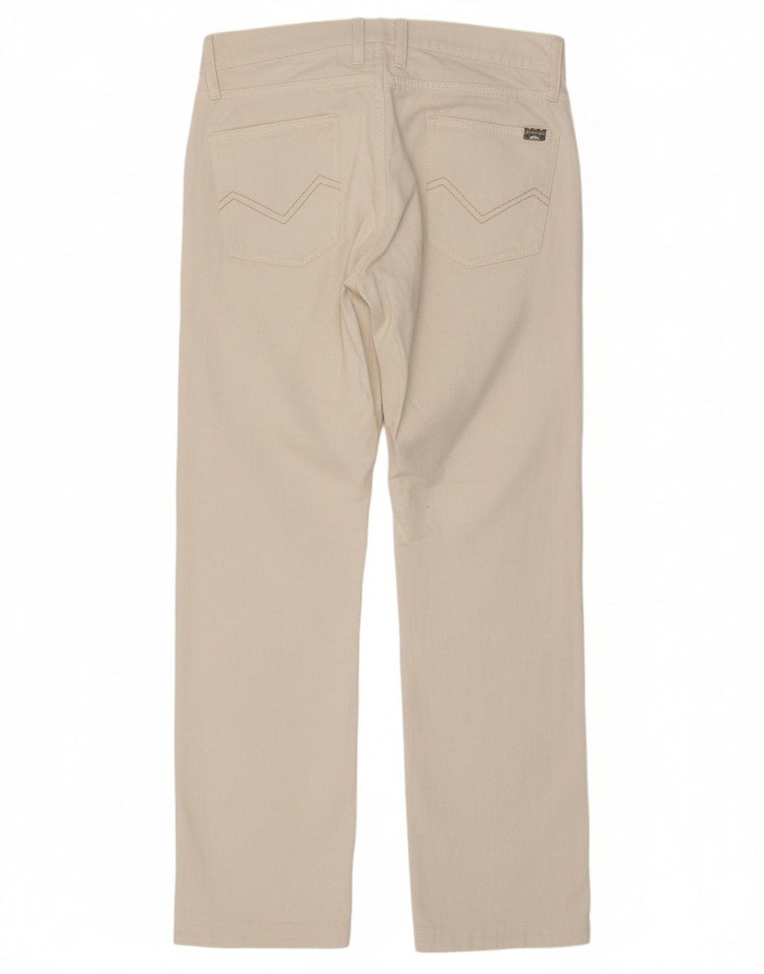 ENERGIE Jeans retos femininos W29 L29 algodão branco