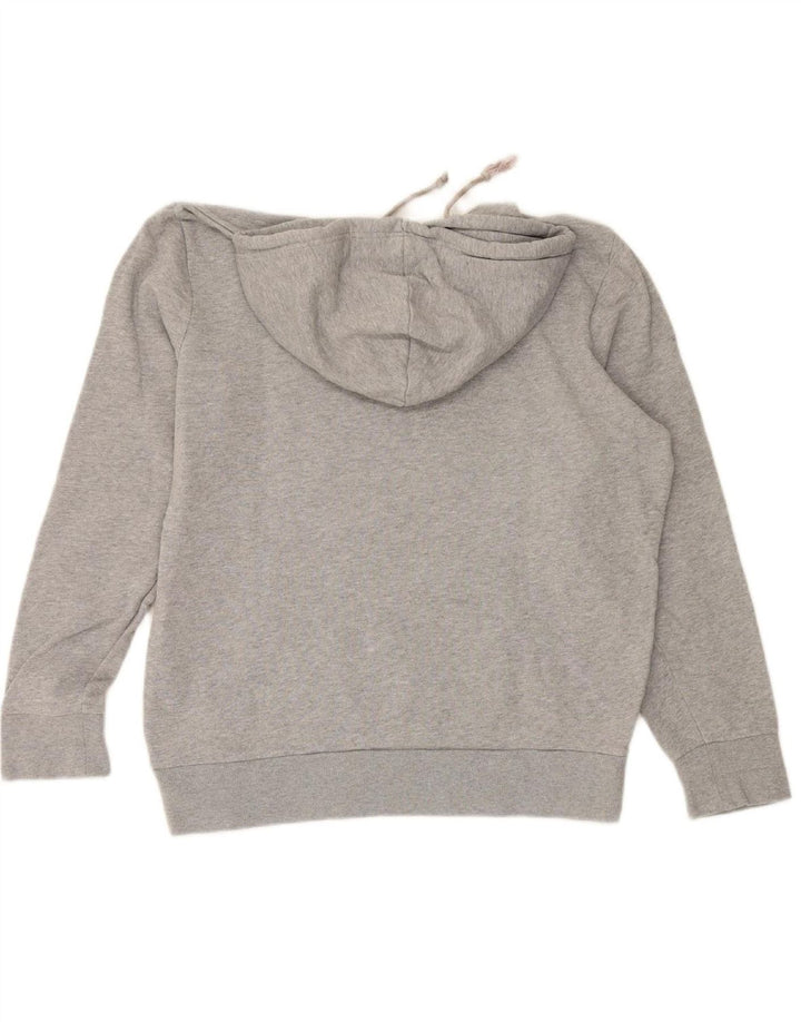 Suéter com capuz gráfico masculino LEVI'S grande algodão cinza