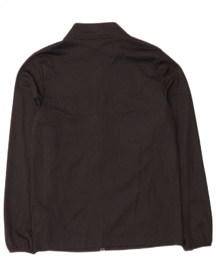 Jaqueta Nike Boys Dri Fit Tracksuit 12-13 anos grande poliéster preto