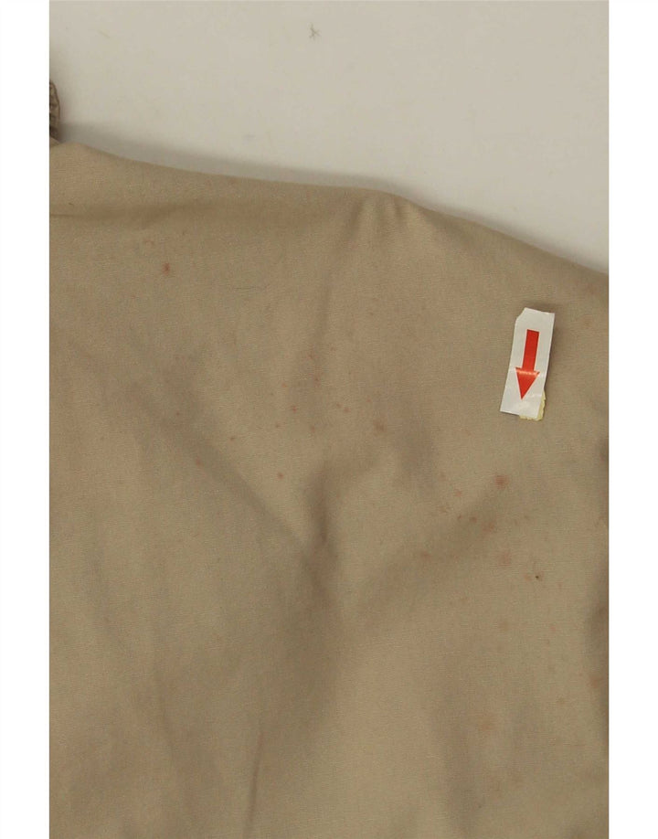 Jaqueta bomber masculina Tommy Hilfiger Reino Unido 44 2XL poliéster bege