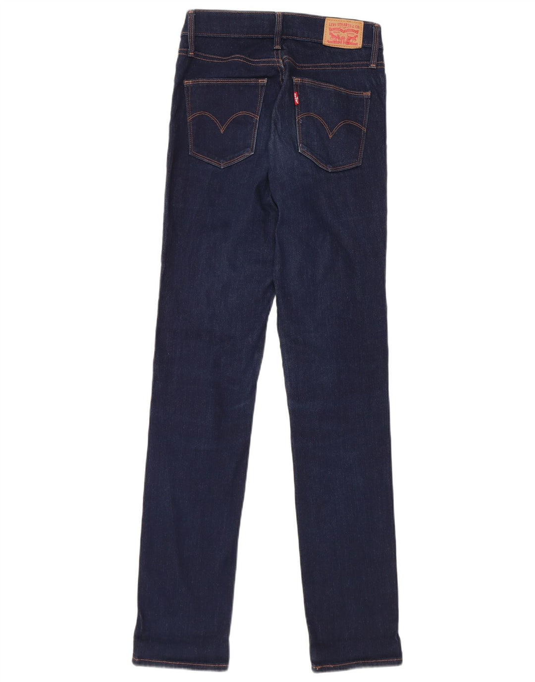 Calça jeans feminina Levi's Slimming Slim W26 L32 azul marinho algodão
