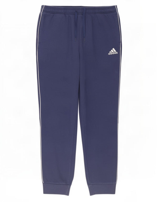Calça de treino masculina Adidas Joggers XL azul marinho algodão