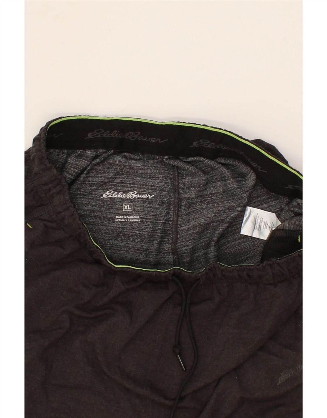 EDDIE BAUER Mens Tracksuit Trousers XL  Grey Rayon Vintage Eddie Bauer and Second-Hand Eddie Bauer from Messina Hembry 