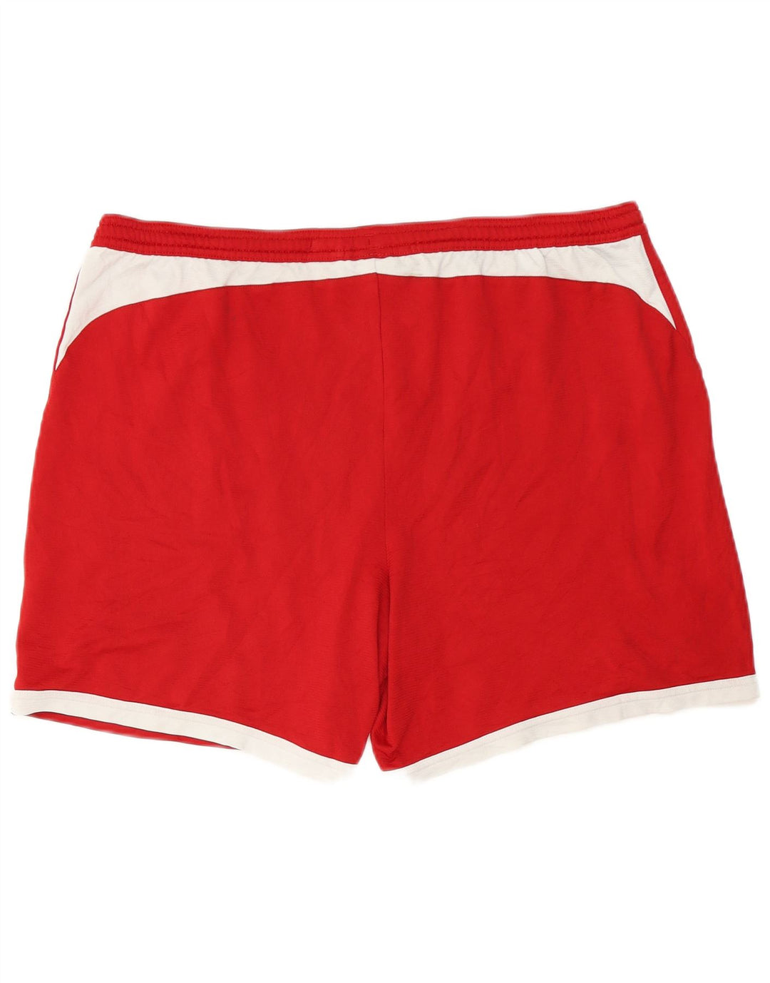 Adidas Masculino Climalite Sport Shorts XL Vermelho Colorblock Poliéster