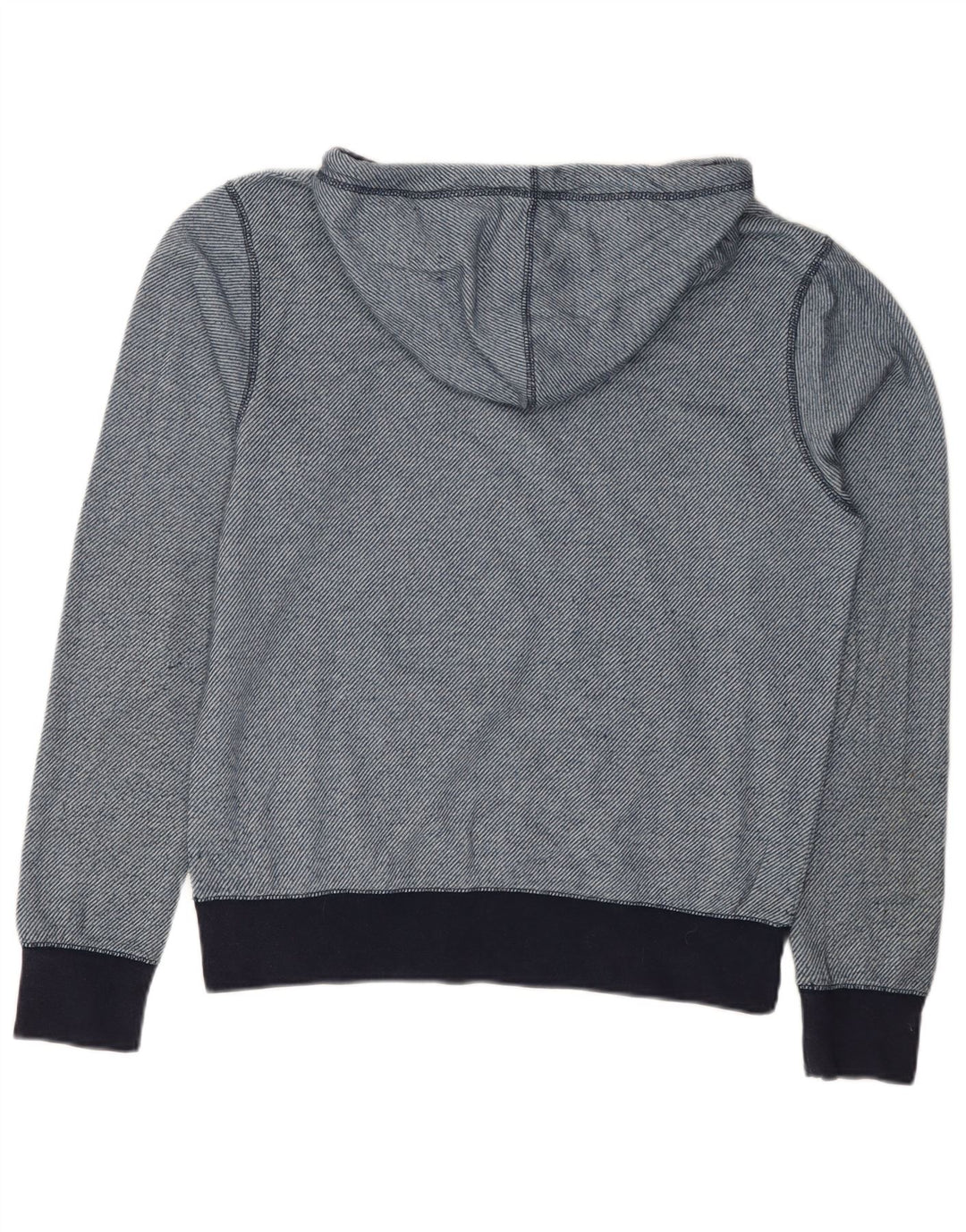 Jumper masculino com capuz Saltrock pequeno poliéster listrado azul