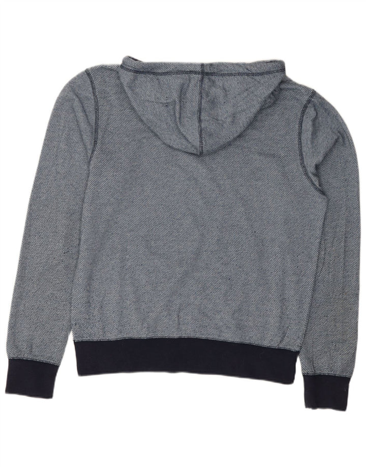 Jumper masculino com capuz Saltrock pequeno poliéster listrado azul