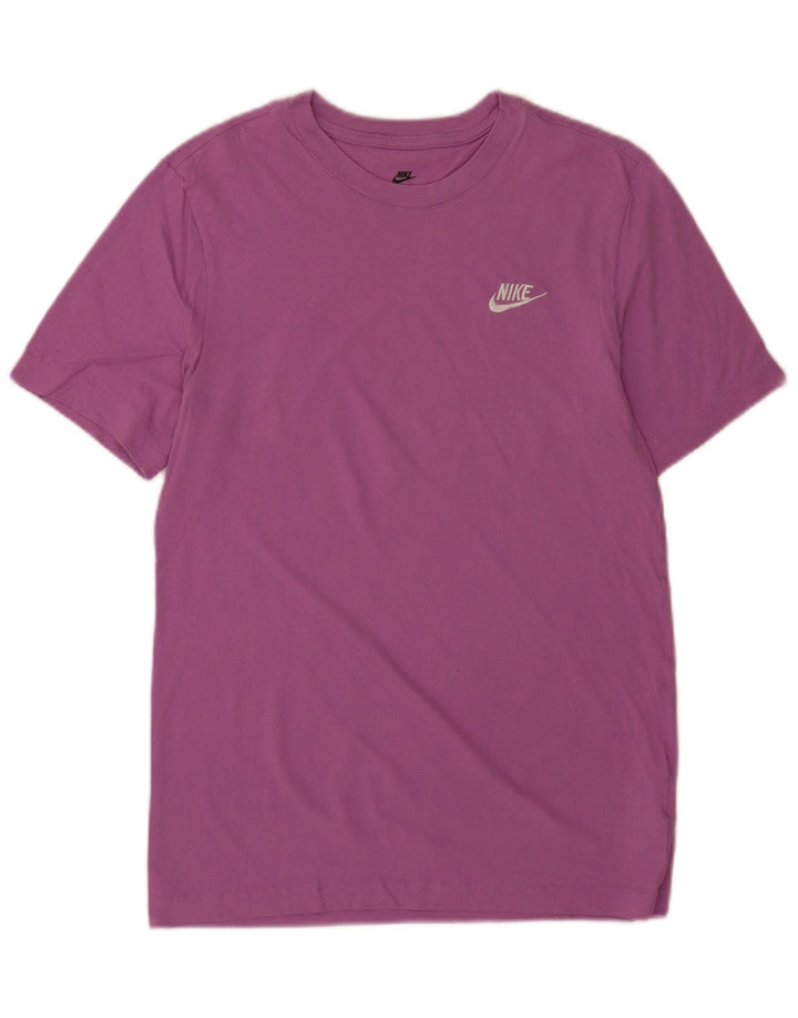 Camiseta masculina Nike Top Pequeno Algodão Roxo