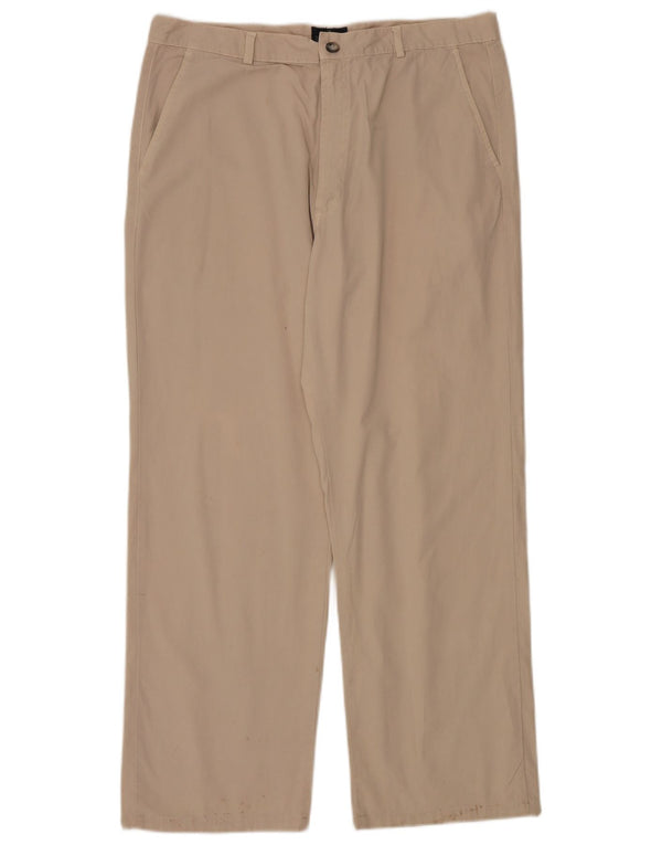 Trussardi Calça Chino Masculina Reta W36 L29 Bege